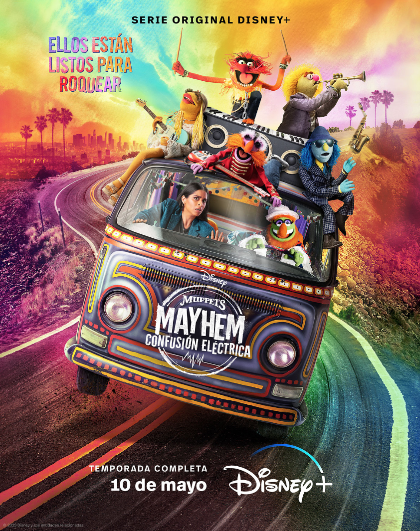 TOMMY LEE Y SOFIA CARSON EN «MUPPETS MAYHEM» LA SERIE DE DISNEY PLUS QUE NO TE PUEDES&nbsp;PERDER