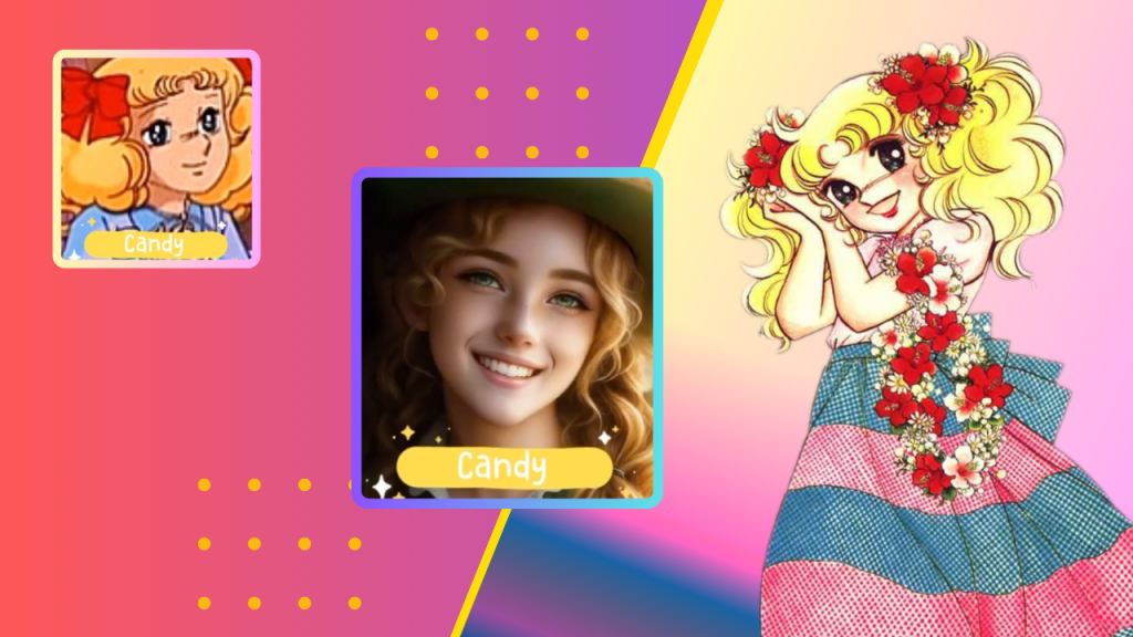 #WOW «CANDY CANDY» ASÍ LUCEN SUS PROTAS SEGÚN LA INTELIGENCIA&nbsp;ARTIFICIAL