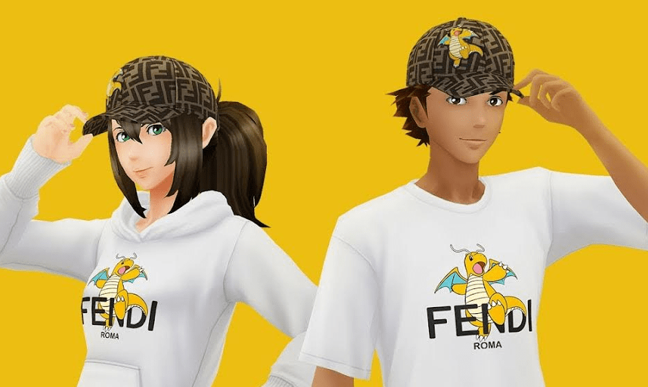 POKÉMON SE VISTE DE FENDI x&nbsp;FRGMT