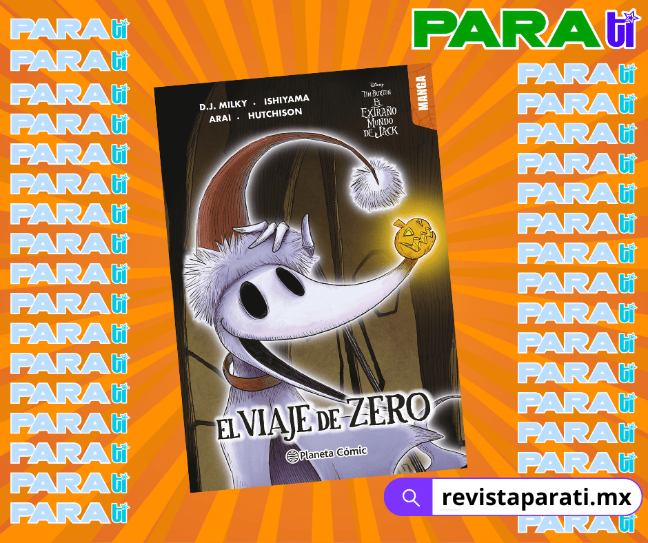 EL VIAJE DE ZERO ¡UN MANGA DE EL EXTRAÑO MUNDO DE&nbsp;JACK!