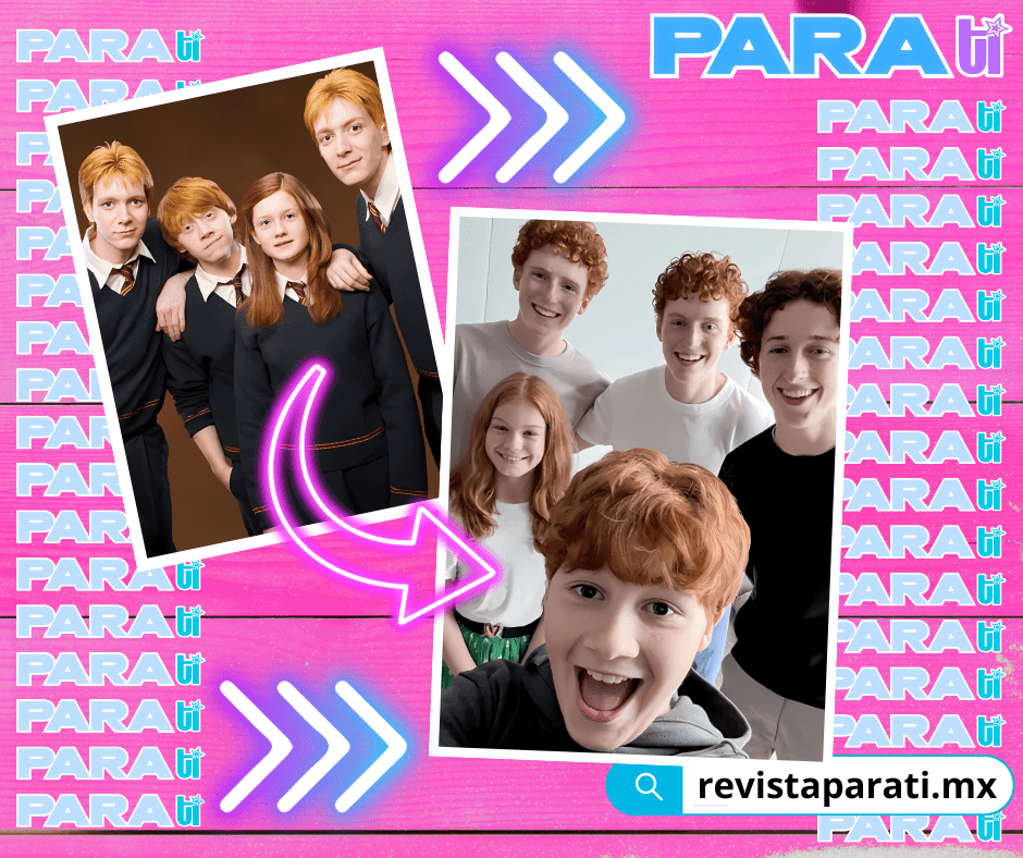 OMG  ¡YA HAY NUEVOS WEASLEY PARA LA SERIE DE HARRY&nbsp;POTTER!