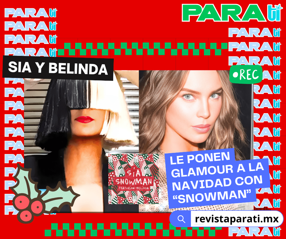 SIA Y BELINDA LE PONEN GLAMOUR A LA NAVIDAD CON&nbsp;“SNOWMAN”