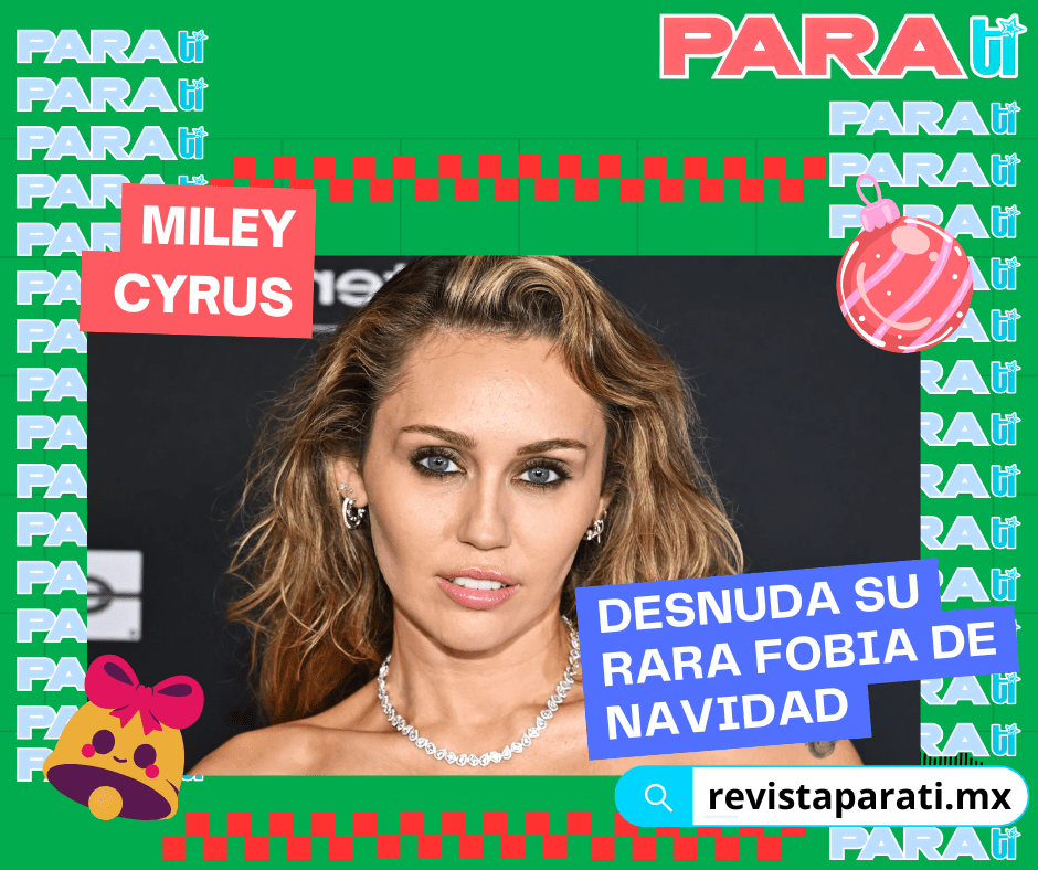 MILEY CYRUS DESNUDA SU RARA FOBIA DE&nbsp;NAVIDAD