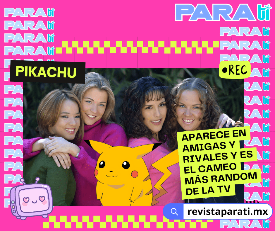 PIKACHU APARECE EN AMIGAS Y RIVALES Y ES EL CAMEO MÁS RANDOM DE LA&nbsp;TV
