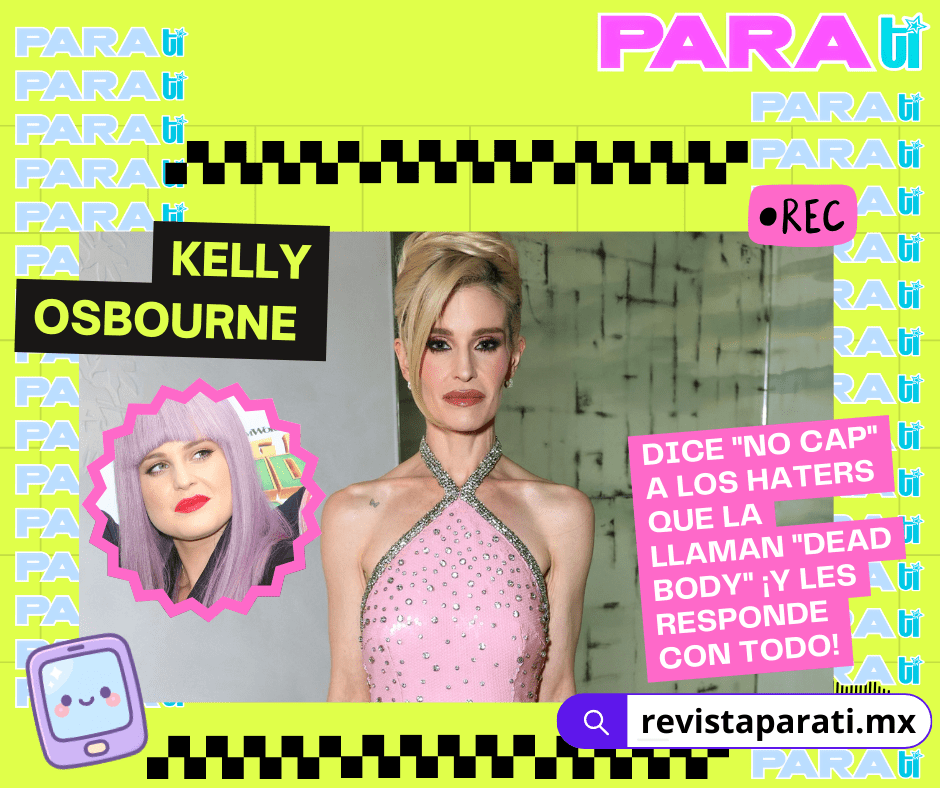KELLY OSBOURNE DICE «NO CAP» A LOS HATERS QUE LA LLAMAN «DEAD BODY» ¡Y LES RESPONDE CON TODO!