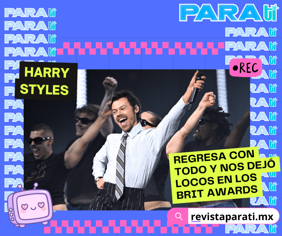 ¡HARRY STYLES REGRESA CON TODO Y NOS DEJÓ LOCOS EN LOS BRIT&nbsp;AWARDS!