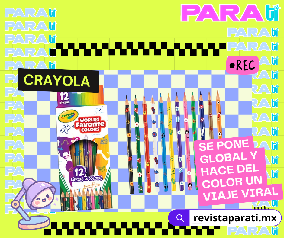 CRAYOLA SE PONE GLOBAL Y HACE DEL COLOR UN VIAJE&nbsp;VIRAL