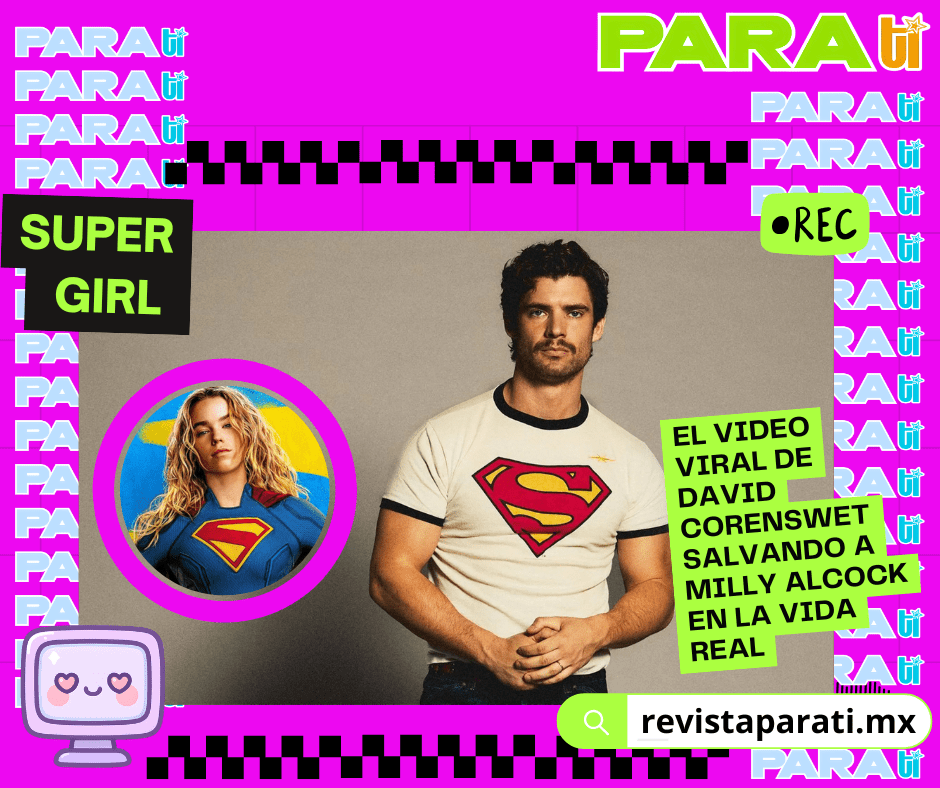 EL VIDEO VIRAL DE DAVID CORENSWET SALVANDO A MILLY ALCOCK EN LA VIDA&nbsp;REAL