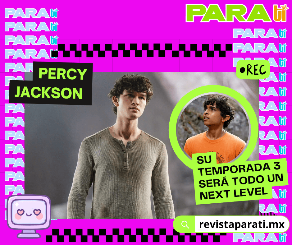 PERCY JACKSON SU TEMPORADA 3 SERÁ TODO UN NEXT&nbsp;LEVEL